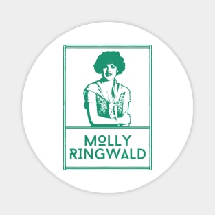 Molly ringwald\\retro fan art Magnet